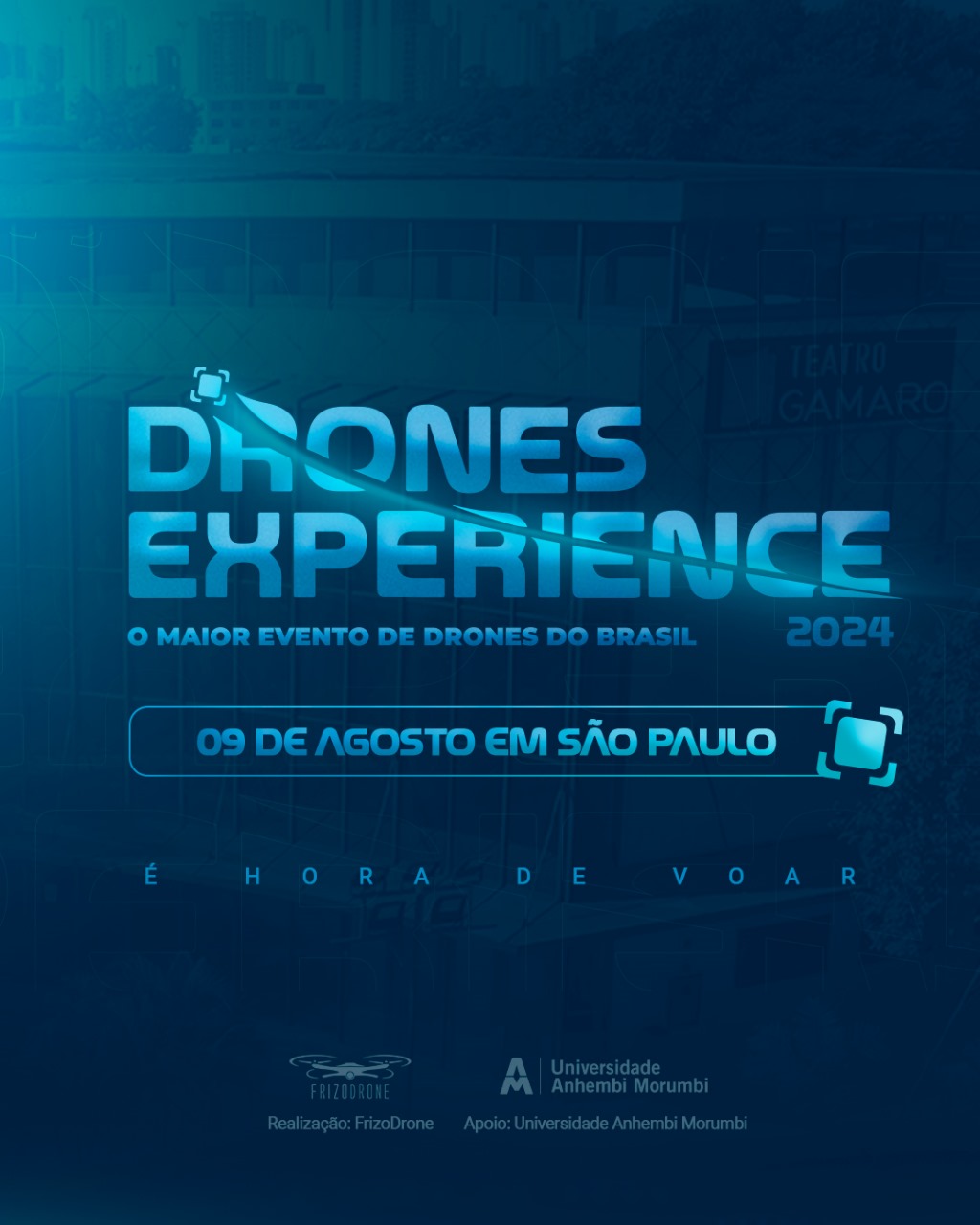 Anhembi Morumbi será a sede do maior evento de drones do Brasil