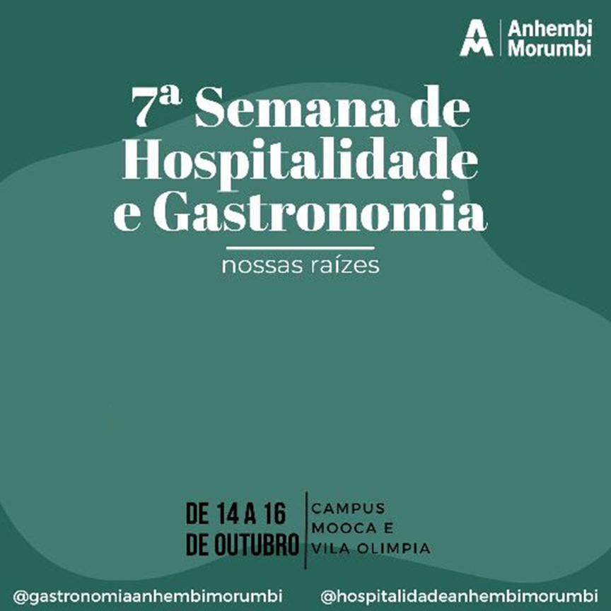 7ª Semana de Hospitalidade e Gastronomia