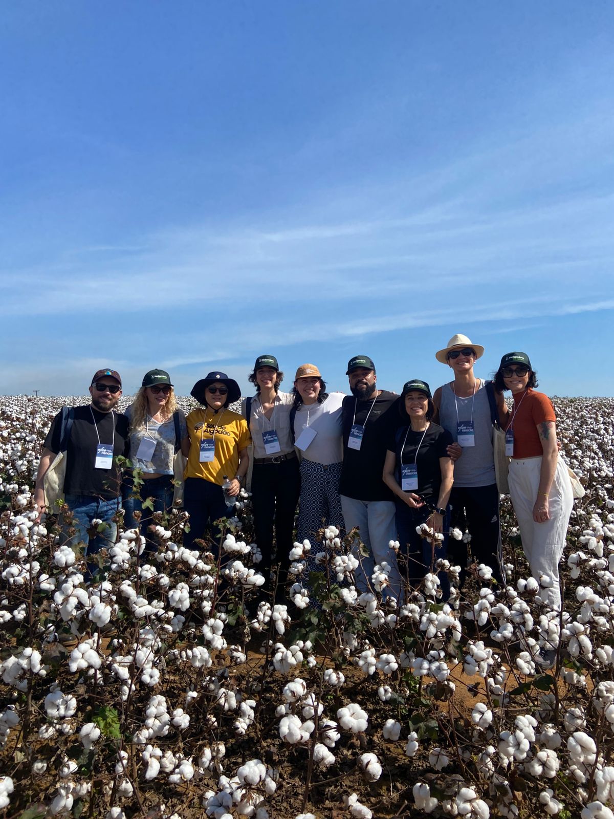Curso de Moda participa da Experiência Sou de Algodão